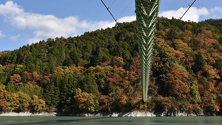 井川の秋を彩る渡船祭り