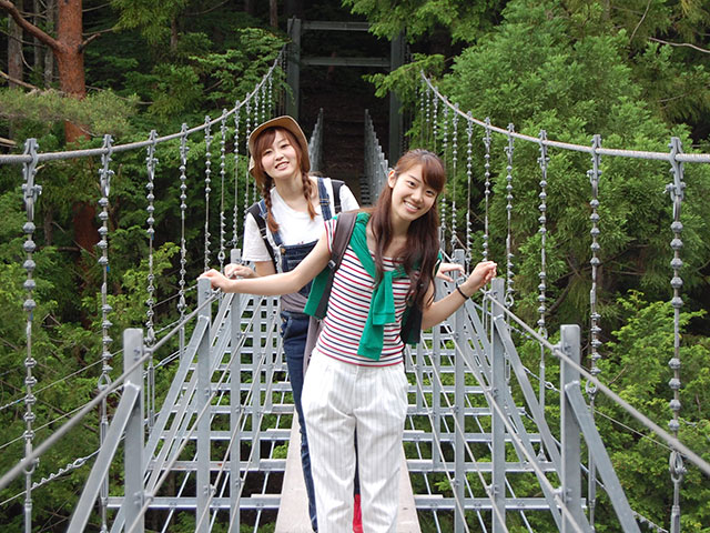 女子旅Vol.01 初夏の井川で森林浴 森林浴ウォーキング＆レトロな街並みを散策コース