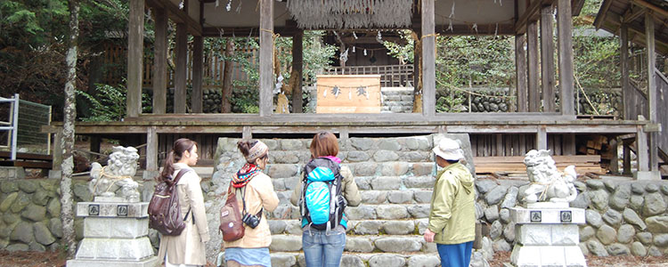 歴史体験ツアー(井川神社)