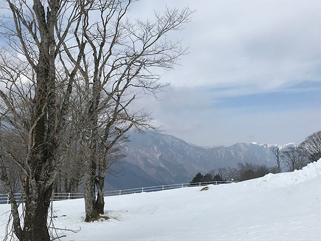 リバウェル井川スキー場から見る景色③