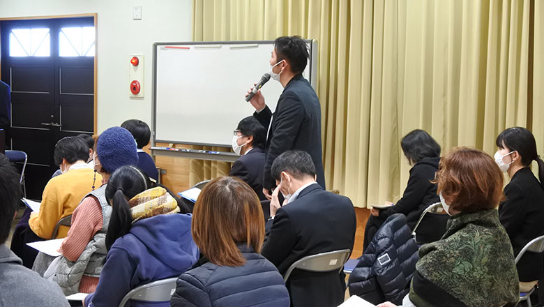 井川地域の学習発表会