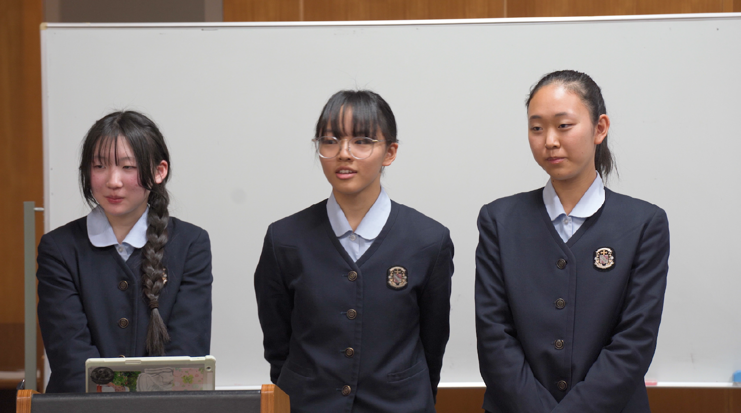 静岡雙葉高校の皆さん