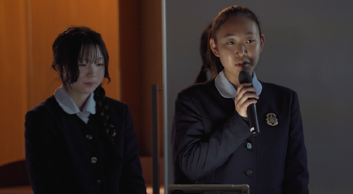 静岡雙葉高校の皆さん