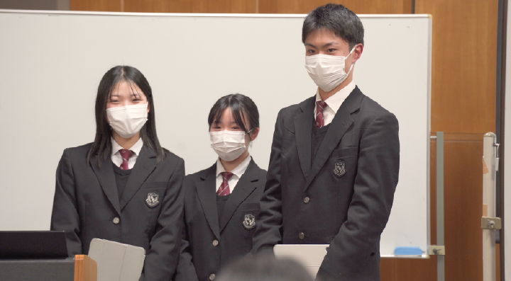 静岡東高校の皆さん