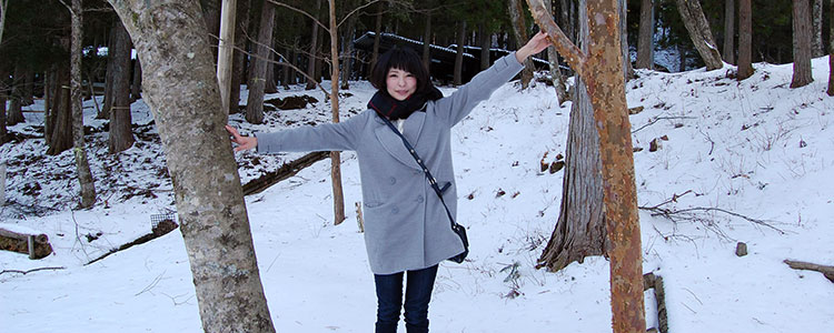 南アルプスユネスコエコパーク井川自然の家(朝の散策)