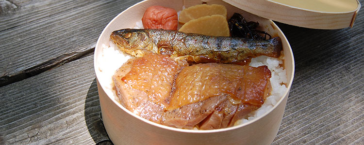 椹島ロッヂ ランチ