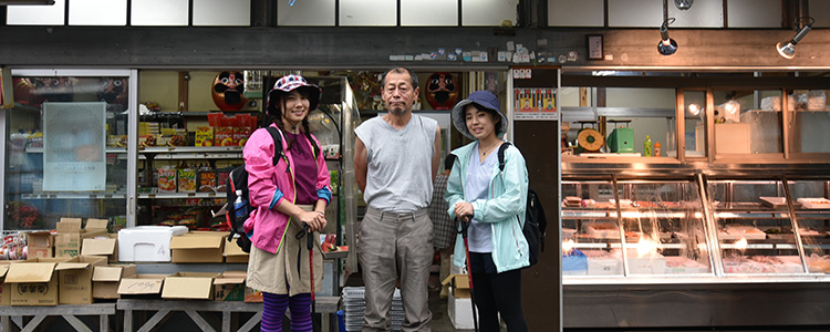 南アルプス女子旅レポート 井川湖渡船「井川本村」ふれあい通りでお買い物
