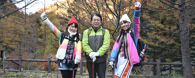 南アルプス女子旅レポート 井川の紅葉の風景~自然散策路を散策